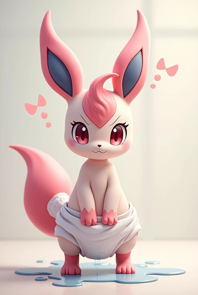 Sylveon diaper wet