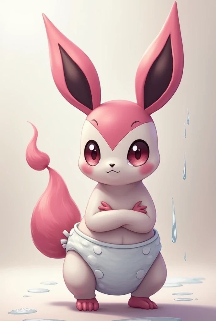 Sylveon diaper wet