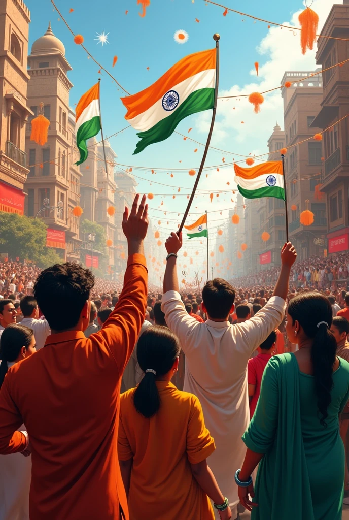 Celebrating Independence Day in India