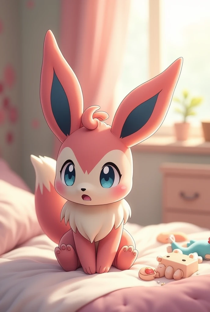 Sylveon diaper wet