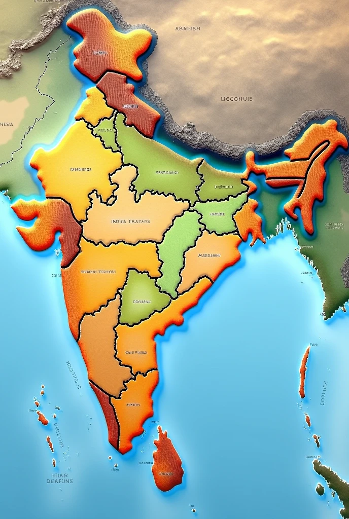 Indian map