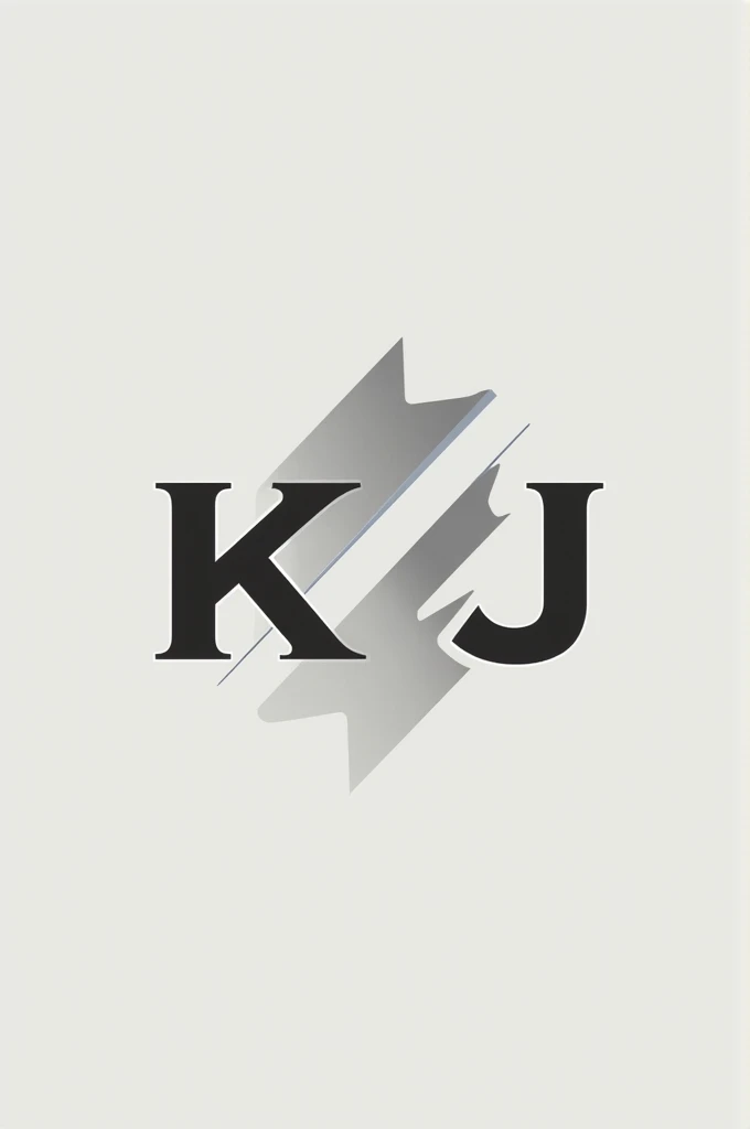 Craete a logo with letters KJ