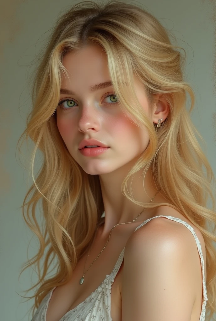 beautiful blonde girl