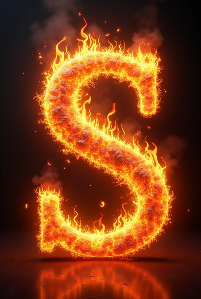 LETTERS THAT HAVE THE LETTERS S WITH FIRE
