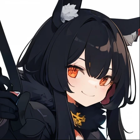 Black rabbit,Beastman,cute,solo, smile,