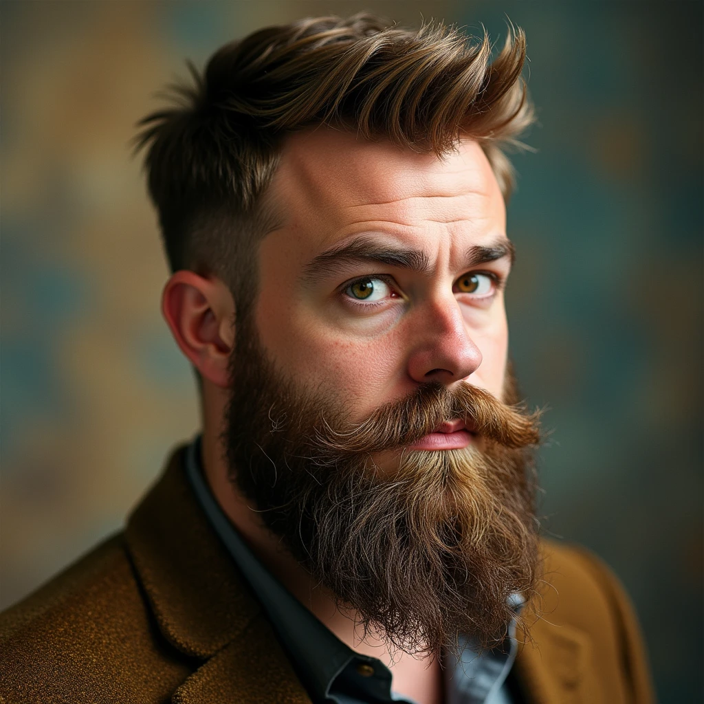 The Wizard of Oz Short Hair Gay beard