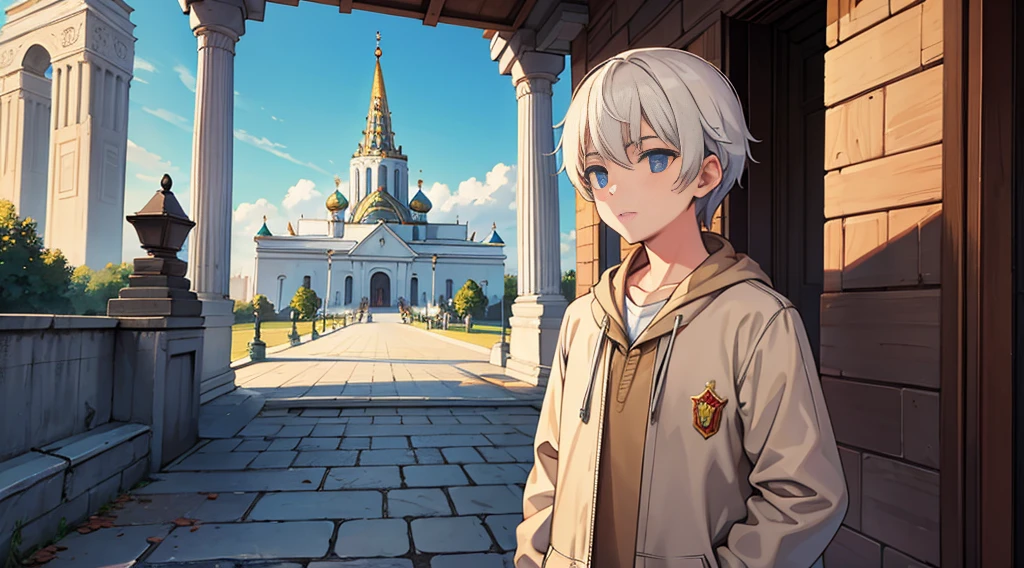The boy who went to Russia to visit the temple