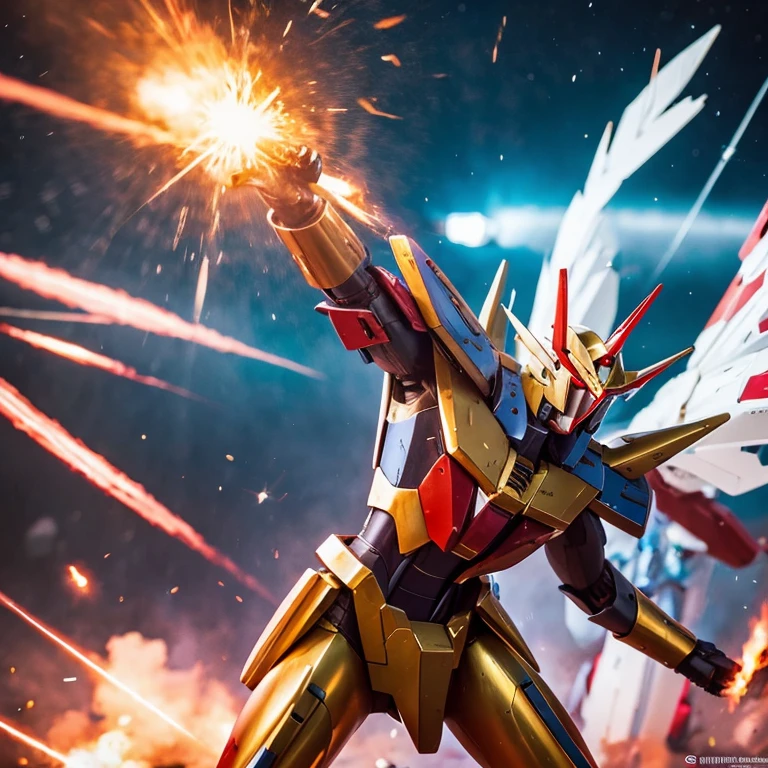 Highest quality　The battle scene of King Gundam