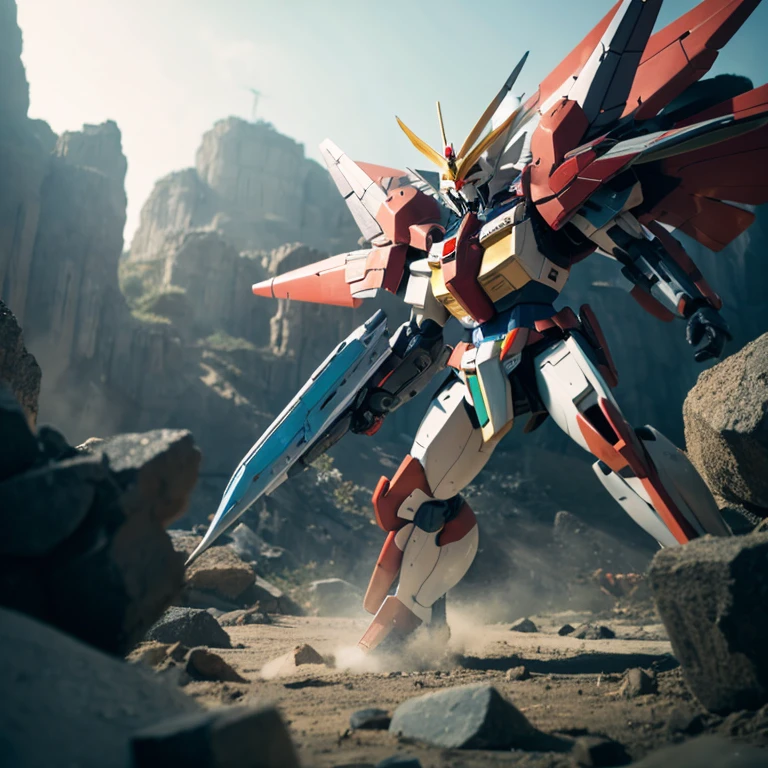 Highest quality The battle scene of King Gundam