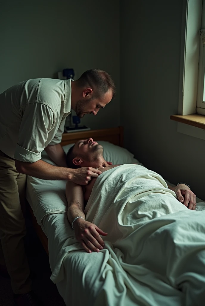 (photorealism:1.2) man fucking a dead corpse