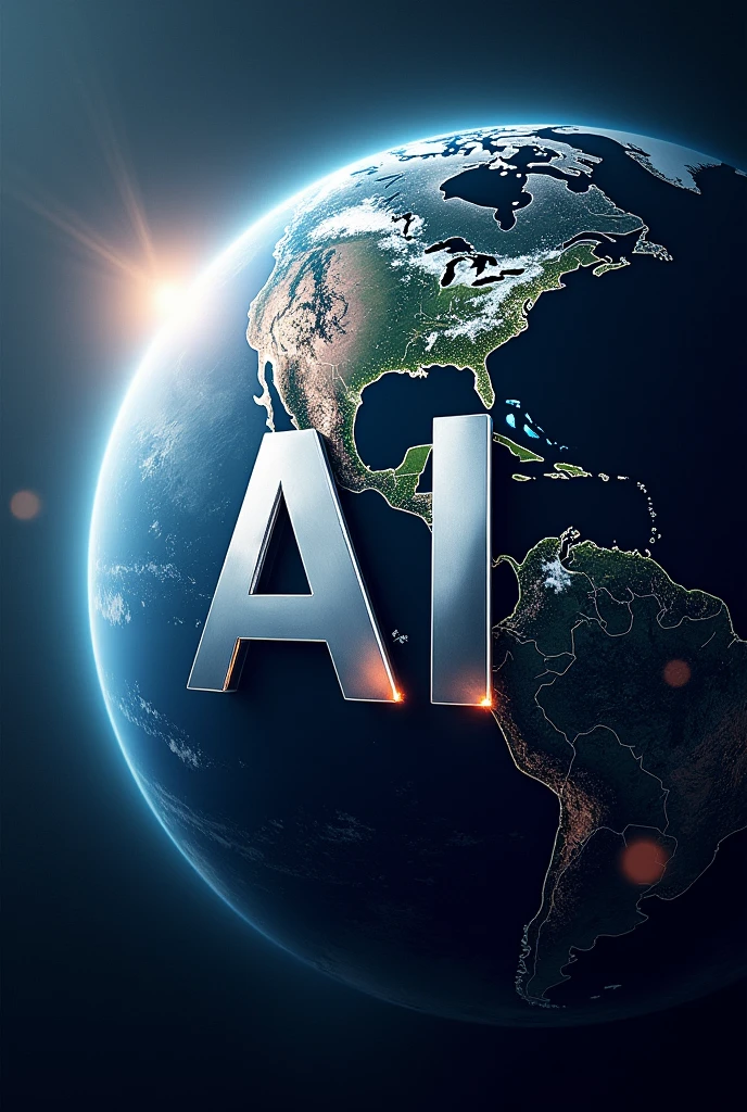 AI written on earth 