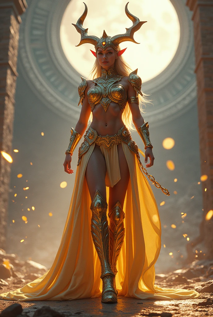 fighter,Aries Gold Saints,Knights of the Zodiac,Colosseum effect,REAL - style image of a body builder woman in a field, cyberpunk art inspired by Leng Mei, cgsociety contest winner, fantasy art, beautiful Mistresses body builder fighter girl, knight girl, as a mystical valkyrie, battle Knights of the Zodiac, Saints in sexy gold bondage, mechanized valkyrie girl, unreal engine 4k wallpaper, wraith from apex legends,