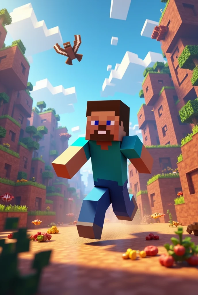 My Minecraft skin playinh bedwars 
