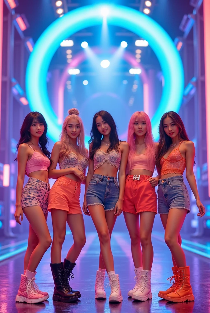 Let's create a cute KPOP group
