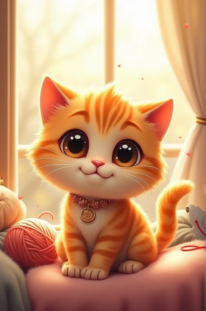 Create some cute cat pic