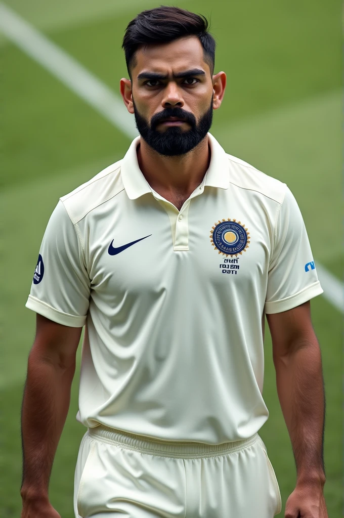 Virat kohli in white jersey