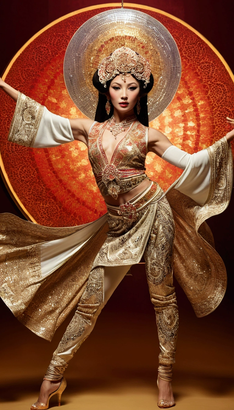 , oriental-like, excellent dancer, disco