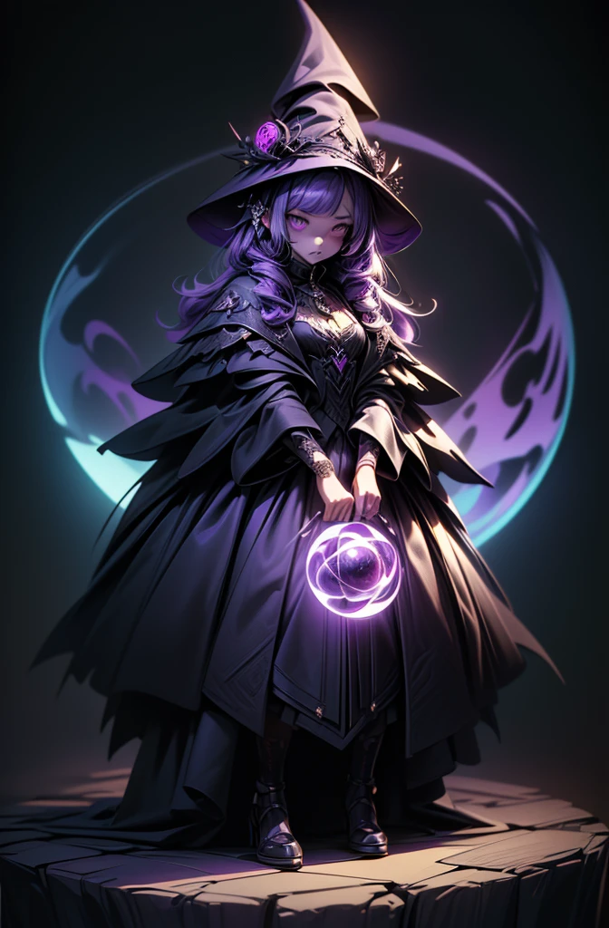 ((((masterpiece, Highest quality, Very detailed, very_expensive_solve, big_file size, Full Color)))), ((((Modern stressful society)))), Abstract illustration, CG, Dark worldview, Fantasy World, Big black vortex, darkness魔法, Wizard, (darkness), Magical Vortex, ((Purple Magic)), Gothic Girl Costume,