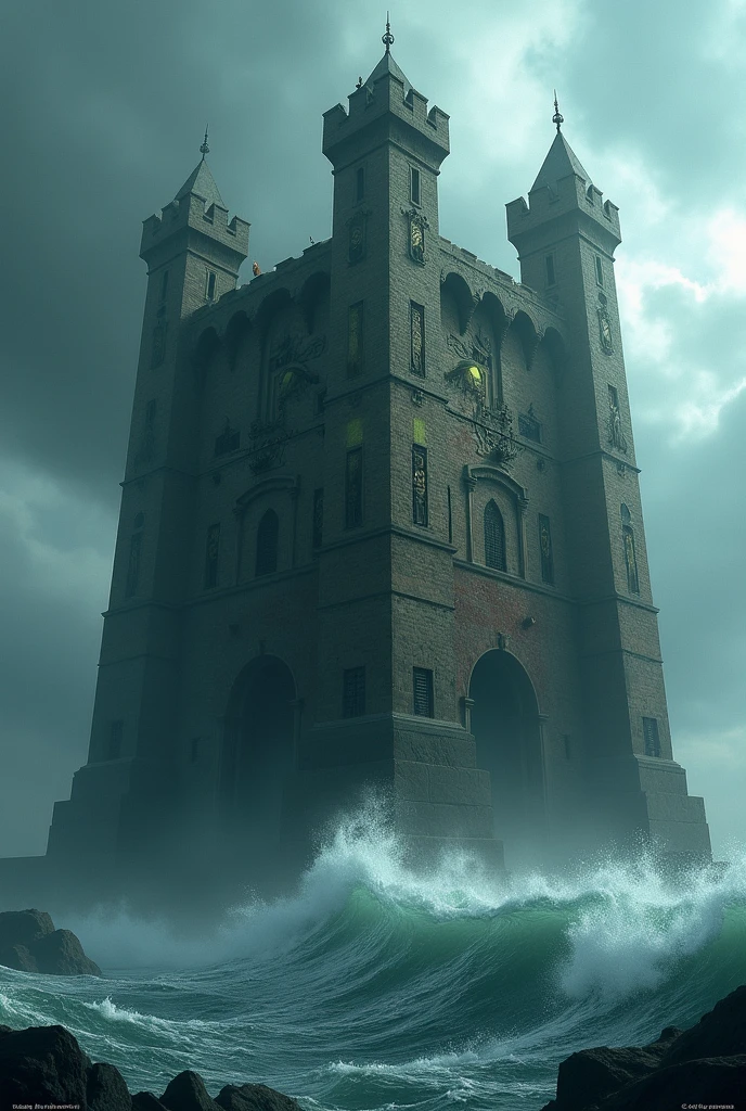 Paysage Fort Boyard versions fantastique