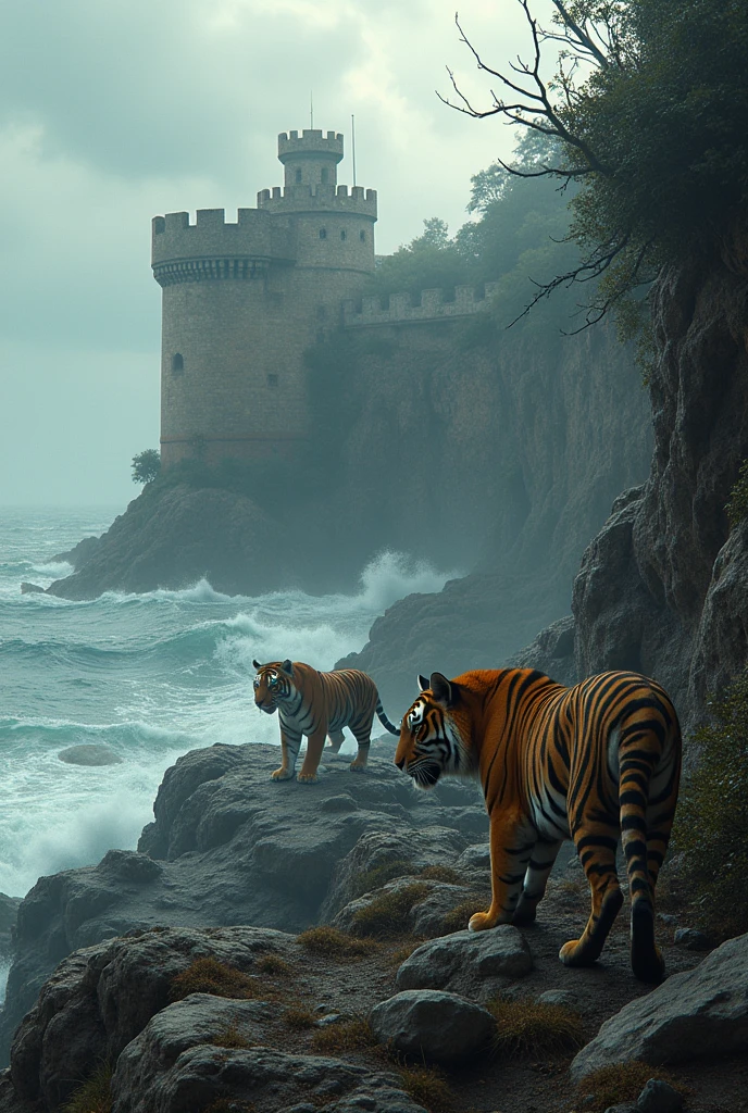 Landscape Fort Boyard Tigers