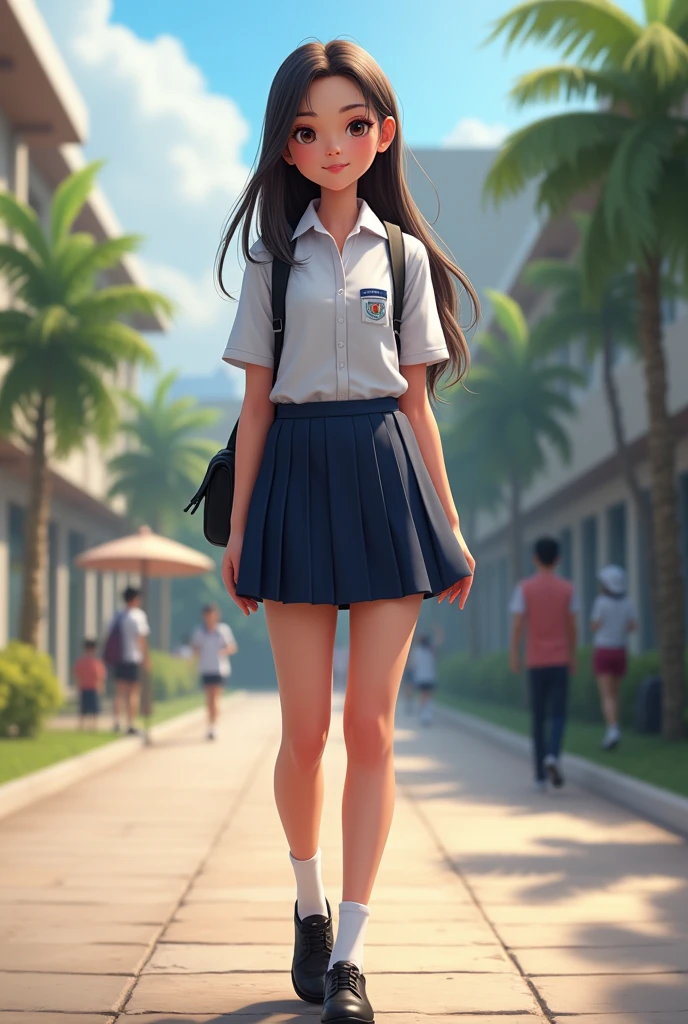 Roxy migurdia school uniform sma Indonesia