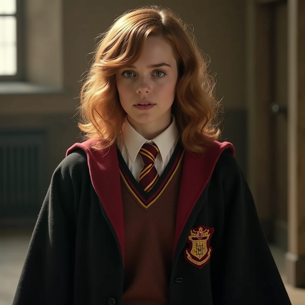 Emma Watson Harry Potter Hot uniform 