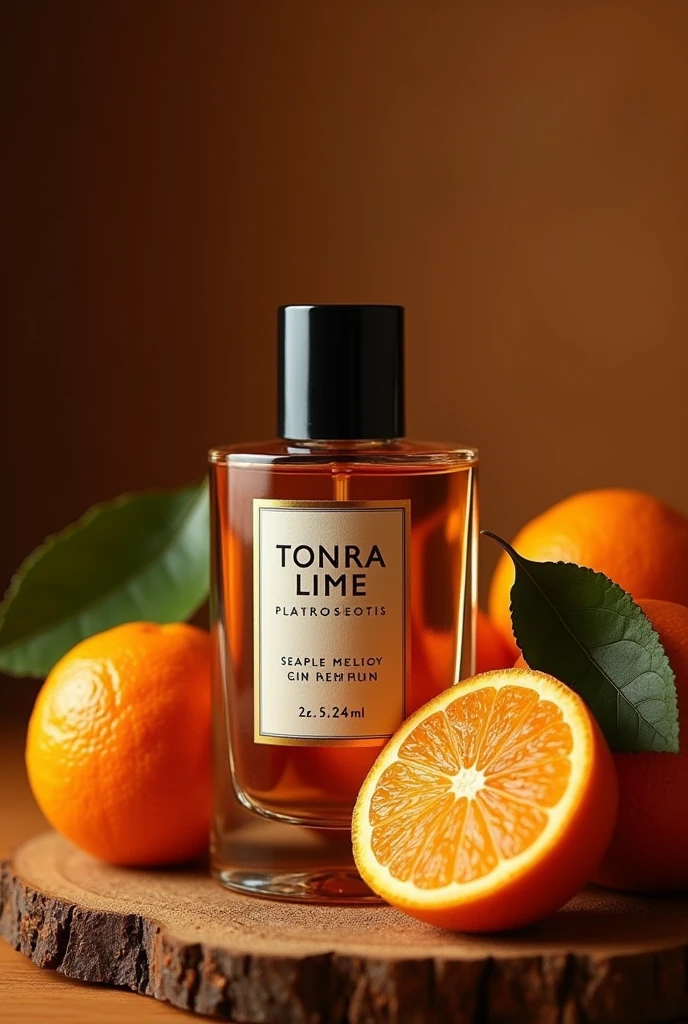 Smooth, leather-tinged tonka bean. Fresh and spicy mandarin.