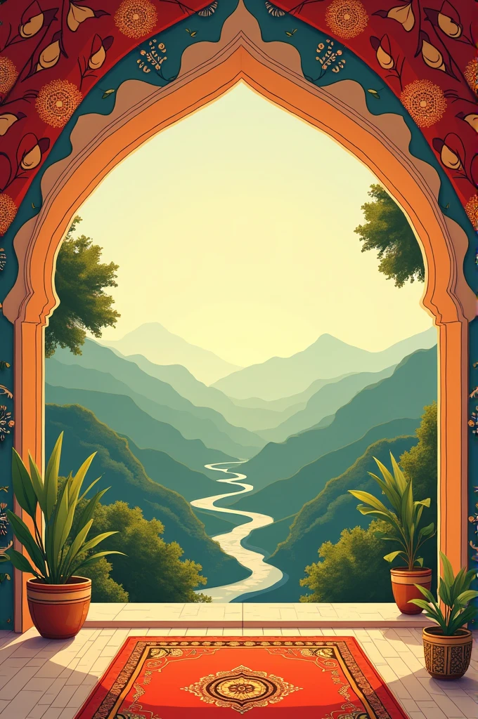 A simple Indian BG for logo