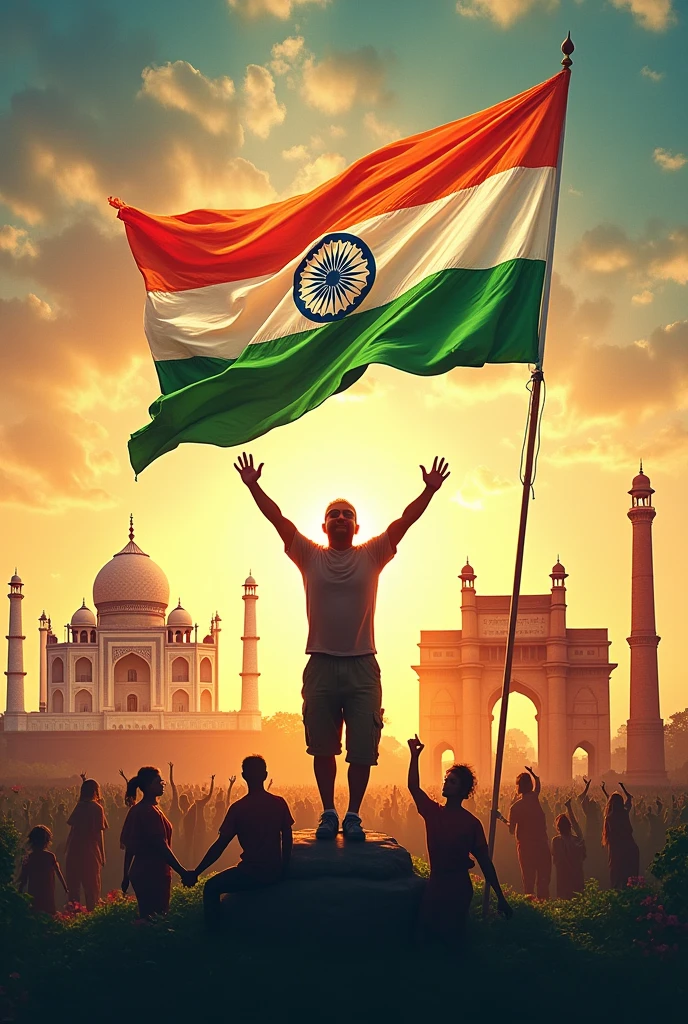Independence day poster of india
