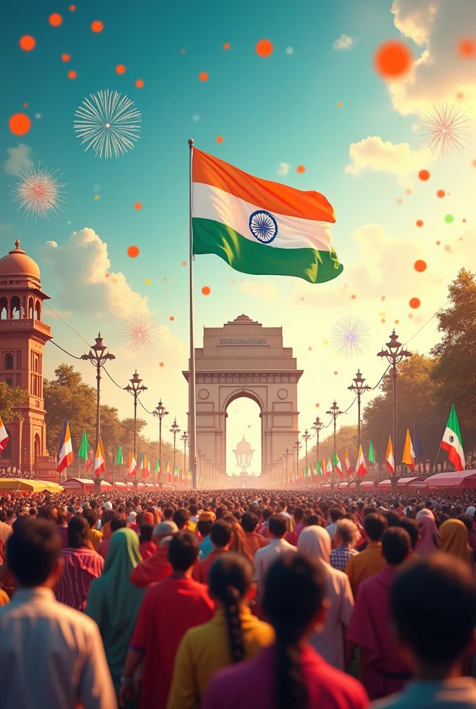 Generate 15 August India independence day with bellow quotes

'  HAPPY INDEPENDENCE DAY

Freedom in the mind, faith in the words, pride in our souls, Let's salute the Nation '
