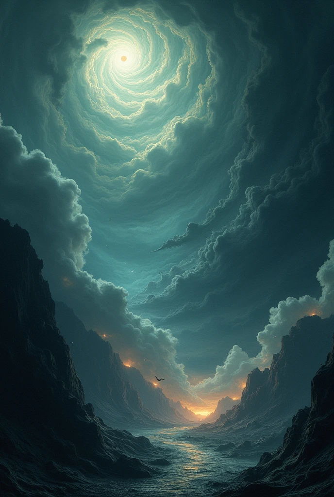Background only。universe。Dark fantasy。grow。