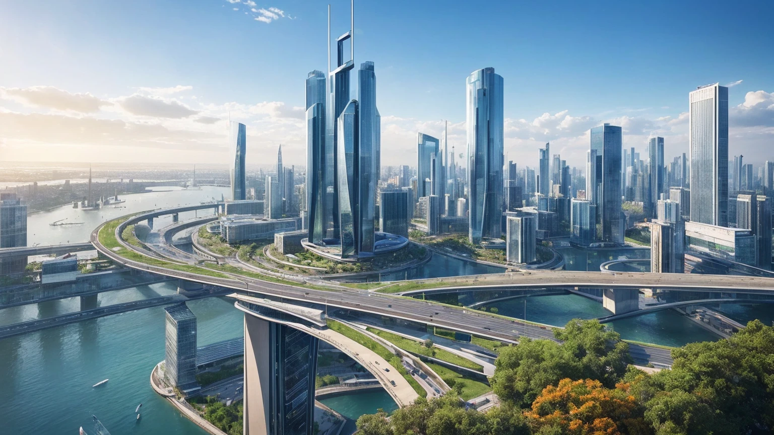 (best quality,4K,8K,high resolution,masterpiece:1.2),Extremely detailed,(Practical,Reality,Photo-real:1.37),Futuristic Floating City,future technology,Huge urban high-tech tablet platform,airship,Floating in the air,futuristic city,周围的小型airship,High-tech hemispherical platform,Lanterns,High-level architecture,Modern Architecture,Skyscraper,Access the cloud,,Overlooking the city,Impressive design,Perfect integration with nature,Vibrant atmosphere,Future transportation system,Parking Paused,Transparent path,Lush greenery,Sky Garden,Fall,Magnificent skyline,Reflections on the water,Sparkling Rivers,Architectural Innovation,未来派Skyscraper,Transparent dome,The building has an unusual shape,Elevated Pedestrian Walkway,Impressive Skyline,Luminous Light,future technology,simple design,Scenic Area,panoramic,Cloud Piercing Tower,Vibrant colors,Epic Sunrise,Epic Sunset,Dazzling light display,Magical atmosphere,futuristic city,Urban Utopia,Luxury Lifestyle,Innovative energy,Sustainability,Smart City Technology,Advanced Infrastructure,Peaceful atmosphere,Nature and technology live in harmony,Amazing city views,Unprecedented urban planning,Seamless connection between architecture and nature,High-tech metropolis,A cutting-edge engineering marvel,The future of urban living,Visionary architectural concept,Energy-efficient buildings,Interacting with the Environment,city floating above the clouds,Utopian Dreams Come True,The possibilities are endless,State-of-the-art transportation network,Green Energy Integration,Innovative materials,Impressive holographic display,advanced communication system,Stunning aerial view,Quiet and peaceful environment,Modernist aesthetics,Ethereal Beauty