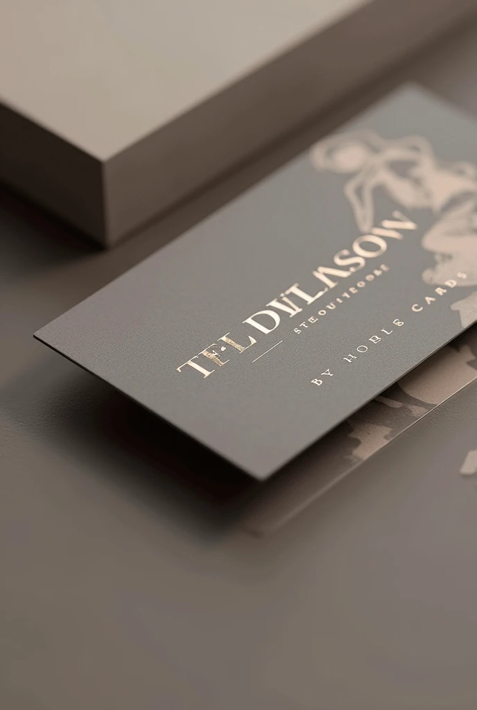 Loyalty card for garment showroom