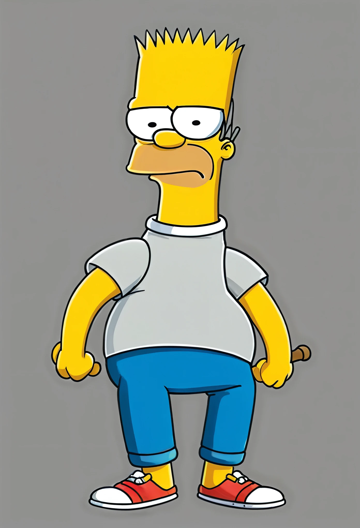 Draw bart simpson, fart simpson meme