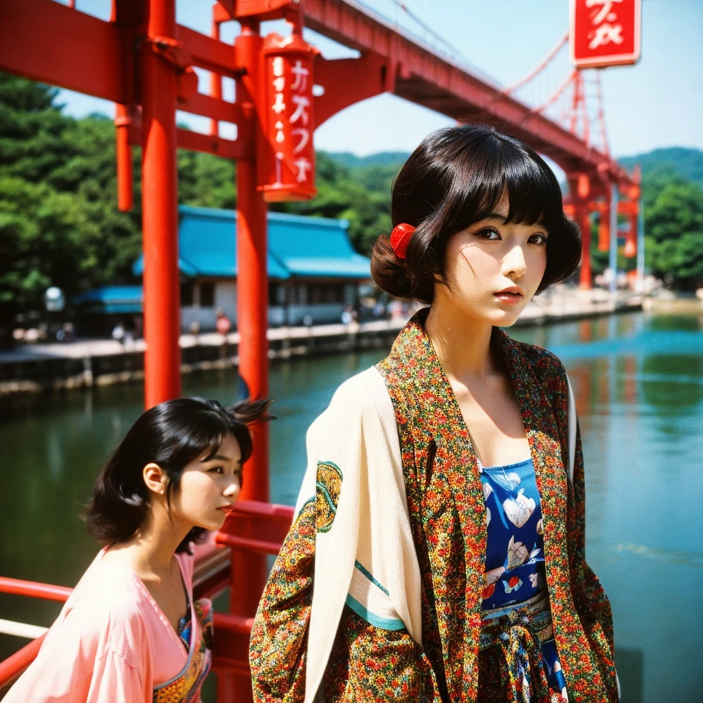 Japan、Japan人女性、Model actress、Beauty、Fashion Model、1980sファッション、1980sヘアスタイル、1980s、Retro style、vintage、