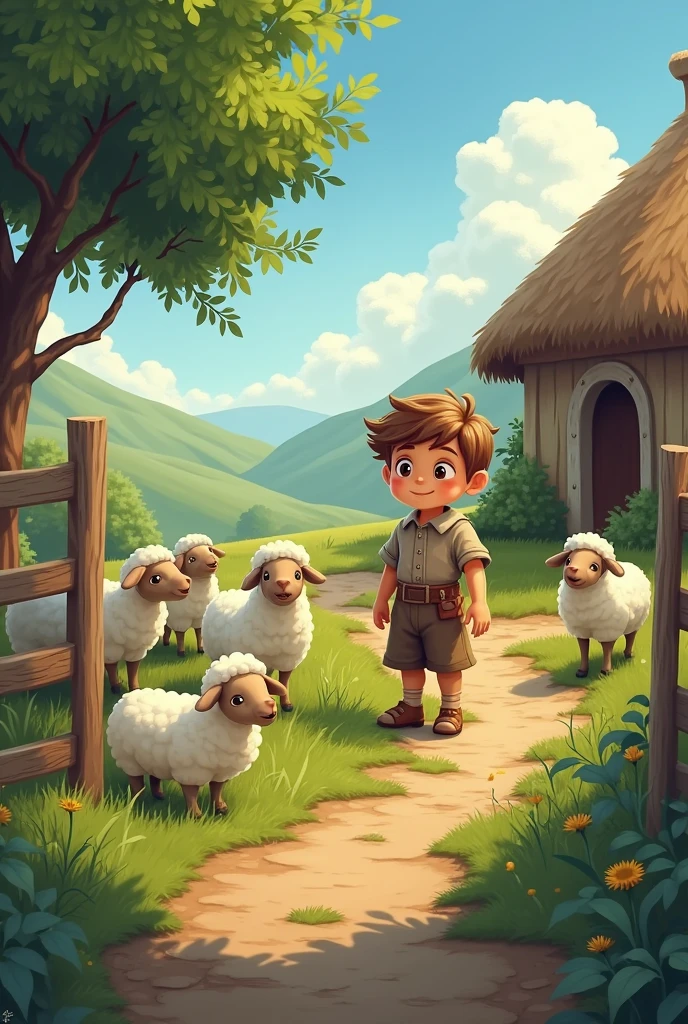 There once was a boy who grew bored while watching over the village sheep, He wanted to make things more exciting, So, he yelled out that he saw a wolf chasing the sheep, All the villagers came running to drive the wolf away, However, they saw no wolf, The boy was amused, but the villagers were not, They told him not to do it again, Shortly after, he repeated this antic, The villagers came running again, only to find that he was lying, Later that day, the boy really sees a wolf sneaking amongst the flock, He jumped up and called out for help, But no one came this time because they thought he was still joking around. At sunset, the villagers looked for the boy, He had not returned with their sheep, They found him crying, He told them that there really was a wolf, and the entire flock was gone, An old man came to comfort him and told him that nobody would believe a liar even when they are being honest,