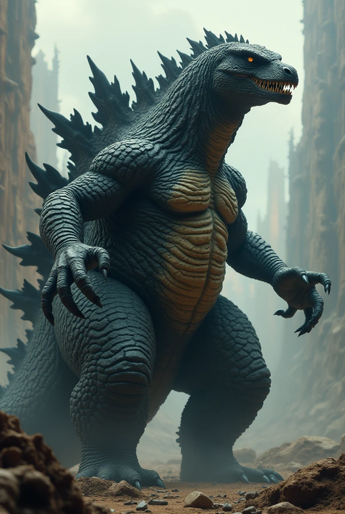 Godzilla with penis