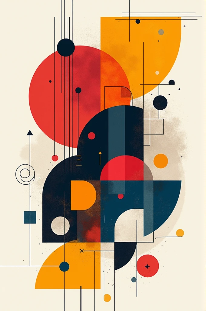 draw something that shows this element of art (shape, space, line, and color)