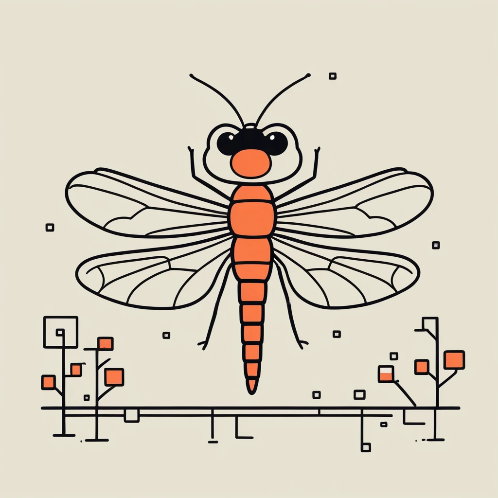 cute little dragonfly