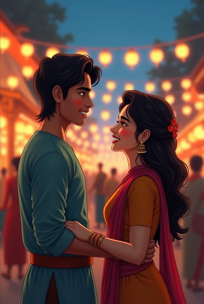 साक्षी और अर्जुन की मुलाकात गाँव के मेले में हुई। अर्जुन ने पहली बार साक्षी को देखा, तो उसकी धड़कनें तेज़ हो गईं। साक्षी की हंसी जैसे किसी चाँदनी रात में जुगनुओं का झिलमिलाना। अर्जुन ने तय किया कि वो साक्षी से अपने दिल की बात कहेगा, लेकिन उसके दिल में एक डर था कि अगर साक्षी ने उसे नकार दिया तो?