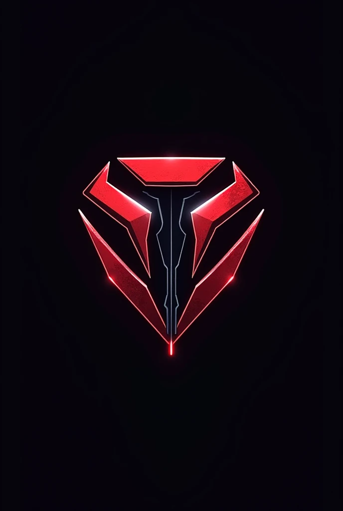 "I'm looking for a logo design that captures a high-tech and gaming-centric aesthetic. The logo should incorporate sharp, angular lines and geometric shapes, which convey precision and modernity. Aim for a design that features a bold and energetic color palette, with dominant shades of red, black, and silver. These colors should be used to create a striking contrast and emphasize a sense of power and sophistication.The font used in the logo should be sleek and contemporary, with an aggressive edge that reflects the dynamic nature of gaming technology. It should be easily readable but also distinctive, reinforcing the logo’s modern and forward-thinking identity.Additionally, the logo should include a futuristic icon or symbol that aligns with the gaming theme. This symbol could be abstract or stylized, representing advanced technology, speed, or competition. The icon should be designed to stand out and be memorable, complementing the overall design with a sense of innovation and energy.Overall, the logo should evoke a sense of cutting-edge technology and high performance. It should appeal to a tech-savvy audience and visually communicate the essence of gaming excellence, making it both eye-catching and relevant to the gaming community."