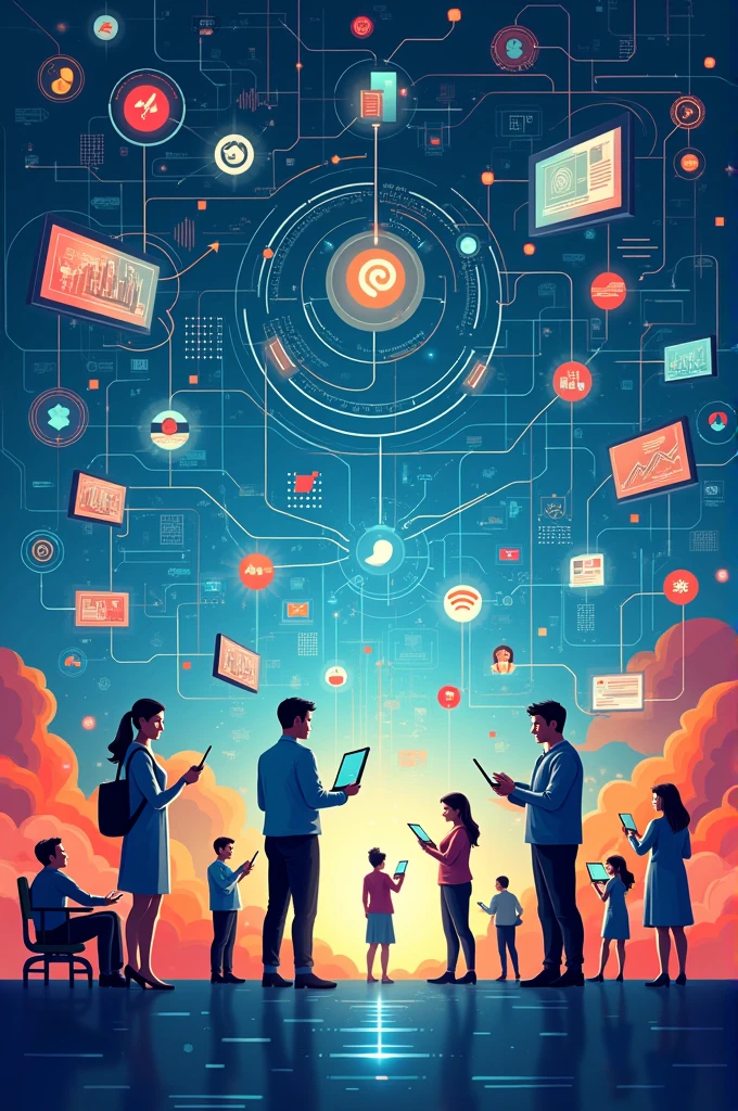 poster about the importance of ICT
