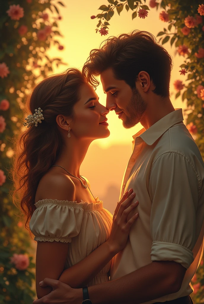 Ellesse fall in love with 3 boys, Theo, Eduardo and Hayden. She marry Eduardo in the end.