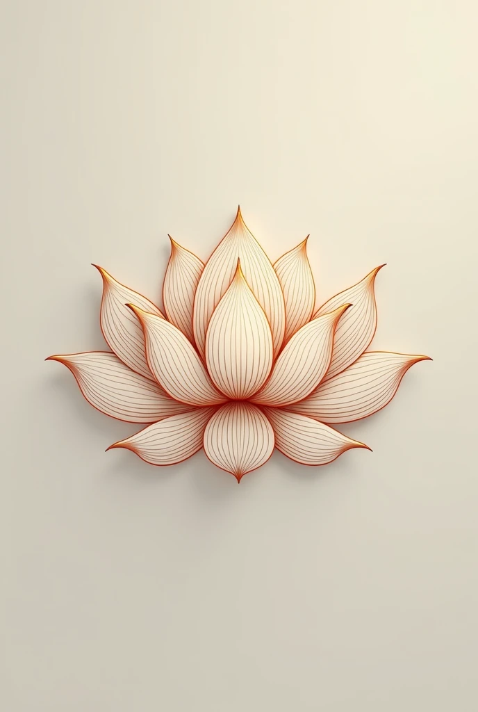 Logo design for a silk weaving company with a lotus flower motif.