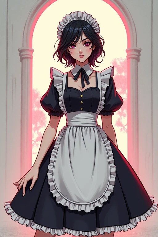 maid maid服 Jojo-ish clear cute cute mysterious
