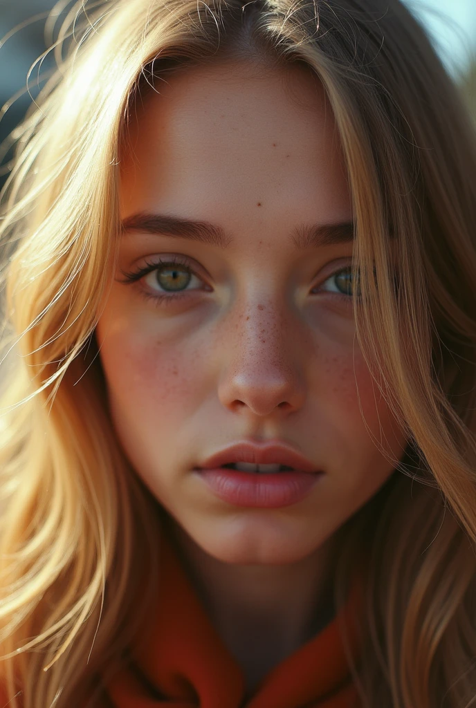photo brute, une jeune fille de 22 ans, dans la rue, (Réaliste), (photo-Réaliste:1.5), rouge à lèvres,(photo brute, 8k euh, grain de film), eye-liner pointu, Fard à paupières blush avec cils épais, extrêmement délicat et beau, cheveux blond long et lisser,Prise de vue complète du corps:1.6, 8k, éclairage doux, Haute qualité, haute résolution, netteté, extrêmement détaillé, (soleil sur le visage), Beaux yeux détaillés, extrêmement détaillé eyes and face, chef-d&#39;œuvre, Éclairage cinématographique, (Peau très détaillée:1.2), 8k euh, Reflex numérique, éclairage doux, Haute qualité, grain de film, Fujifilm XT3