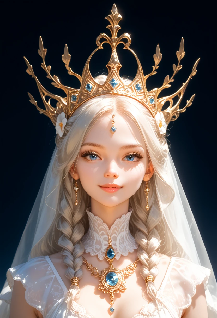 full height, The entire image is whole, One girl comes out of the sea, The Swan Princess from Russian mythology, beautiful calm face, Blue eyes, long blond hair braided in one braid, the moon the moon is woven into the hair at the back of the head, white vintage russian shiny clothes, on the head there is a crown of kokoshnik, Affectionate look, half smile, tender expression on his face, background seascape and sunlight, Seagulls in the sky, full length, cinematic film still,score_9,score_8_up,score_7_up,dramatic lighting,highly detailed,high budget,bokeh,cinemascope,moody,epic,gorgeous,film grain,grainy,masterpiece,best quality,perfect anatomy,very aesthetic,official art,8k, bright colors, A clear picture, The entire image is whole, All according to the Author, masterpiece, Accurate result completed, Highest quality processing,