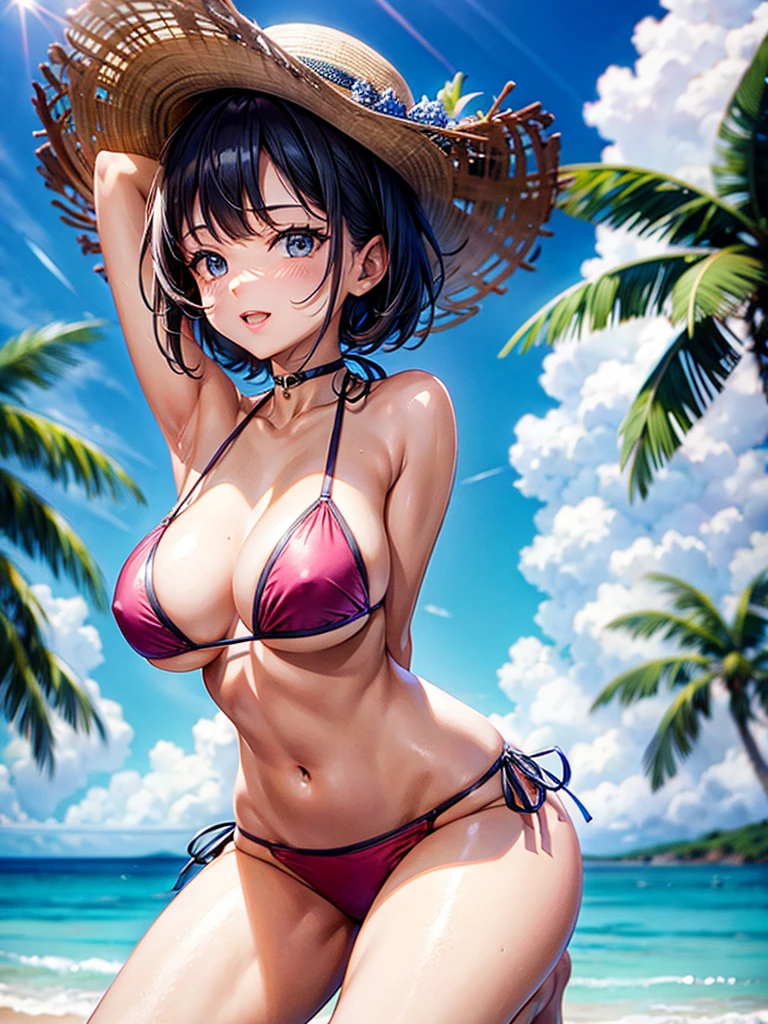 Bikini breasts