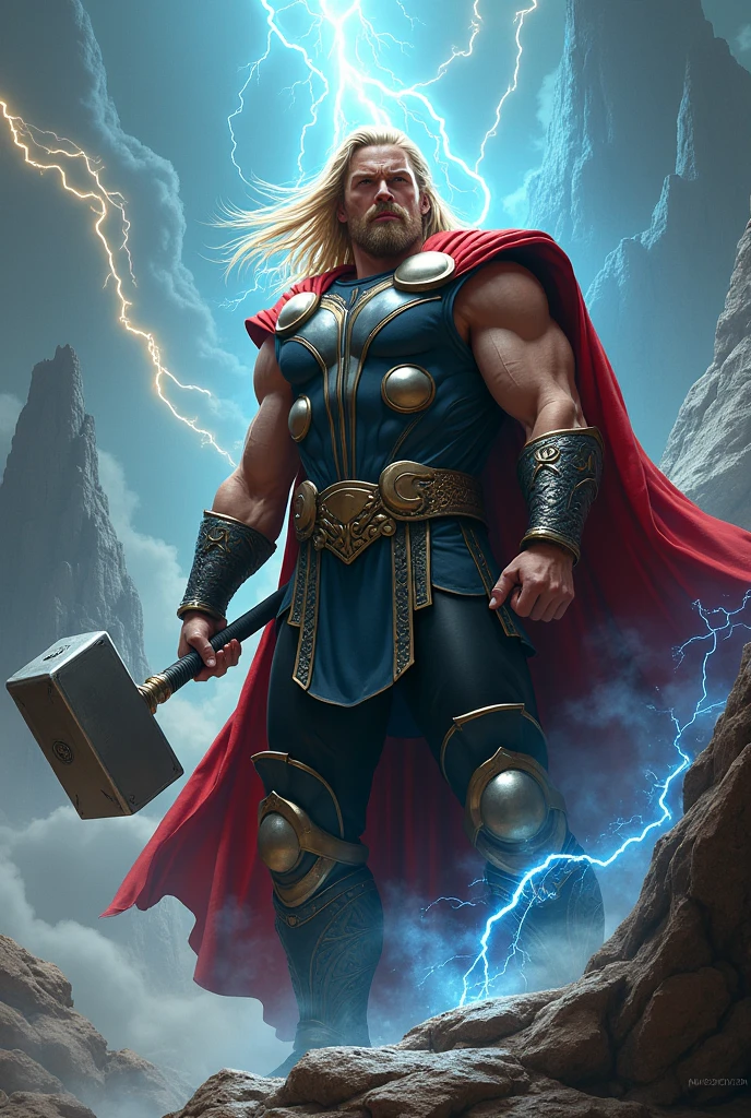 Thor - God of thunder and protector of Asgard in Norse mythology.