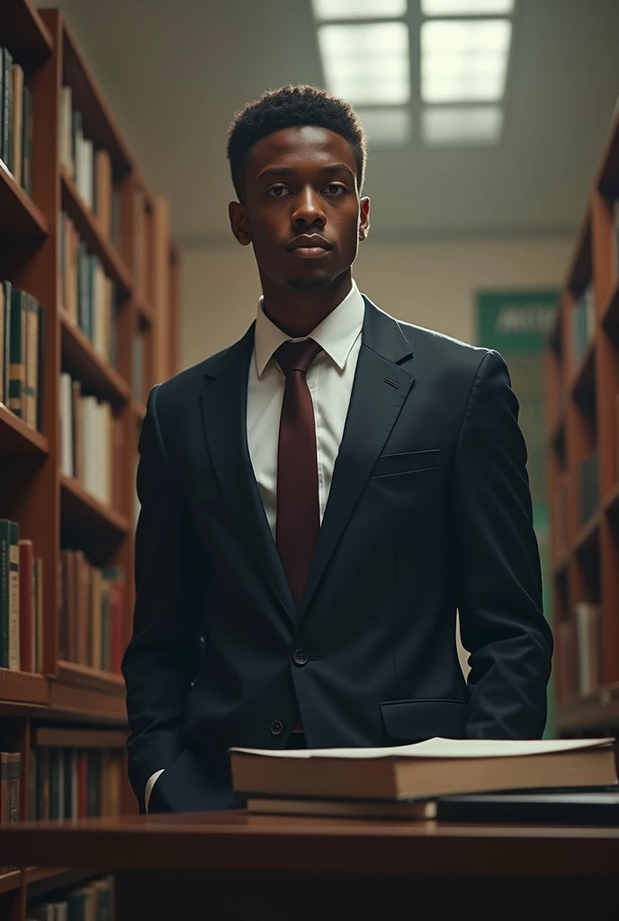 An aspirant to the bar at the Nigerian Law school realizing that getting damn serious is the only way out
